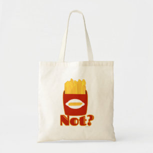 Fry Not Cheeky French Fries Slogan Tote Bag