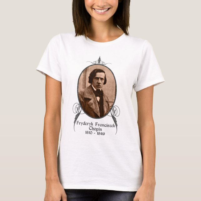 Fryderyk Chopin T-Shirt (Front)