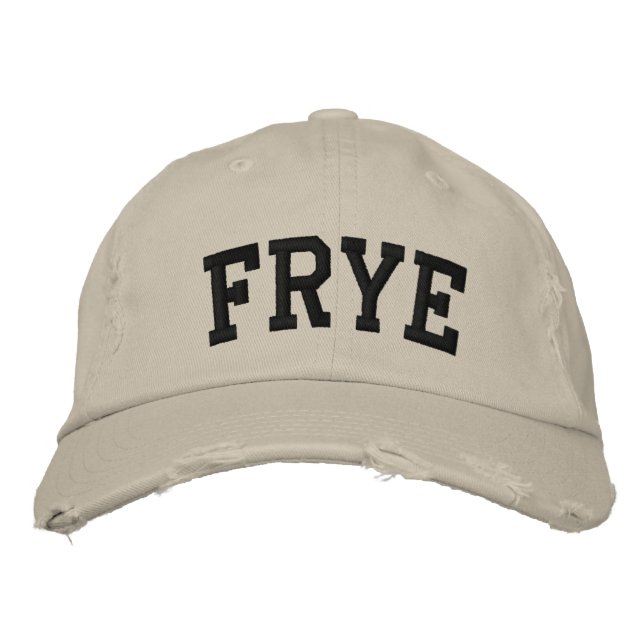Frye Embroidered Hat (Front)