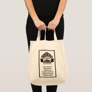 Frying Potato Tote Bag