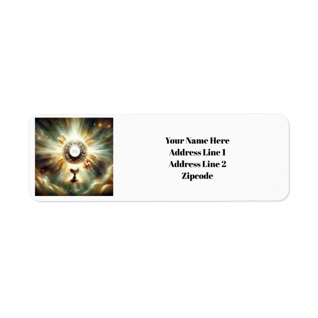FS Communion Host et Chalice Expressionist Effet (Devant)
