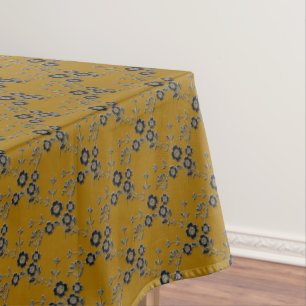 FS Style 1-Silver-Gold 1-52x70 COTTON TABLECLOTH