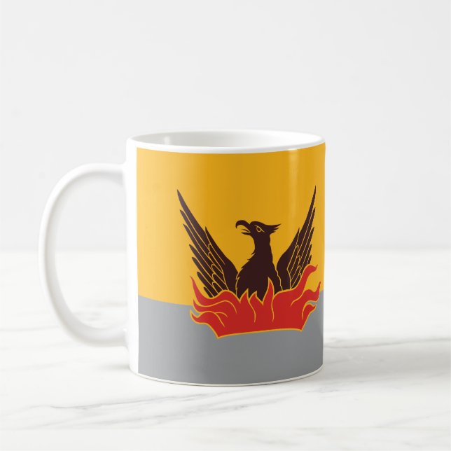 FSF Fog & Gold Drapeau de café Mug - Gold Top (Gauche)