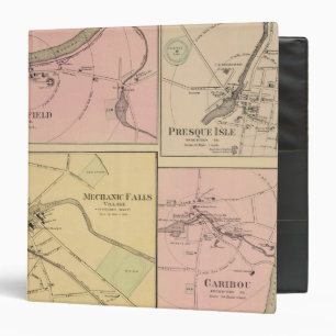 Ft Fairfield, Presque Isle, Caribou Map Binder