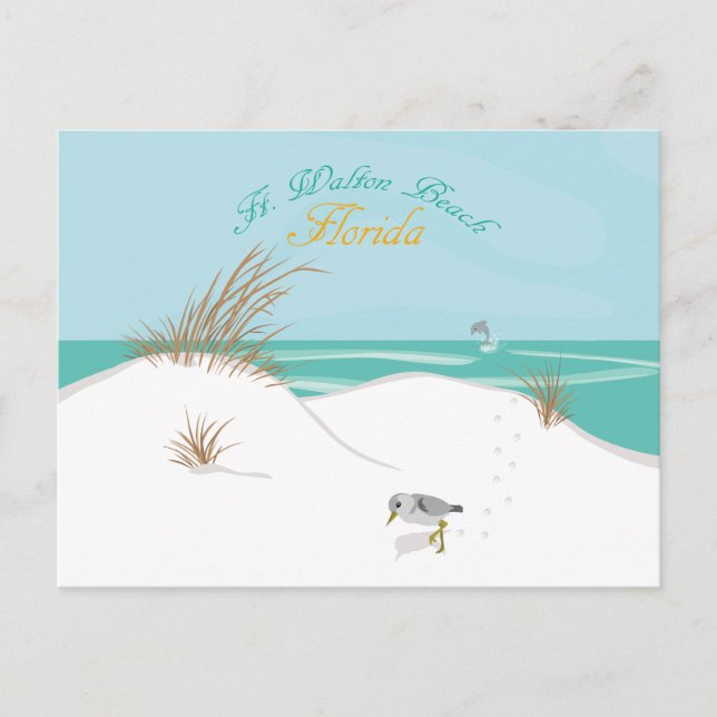 Ft. Walton Beach (Florida) Postcard (Front)