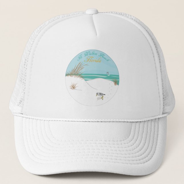 Ft. Walton Beach (Florida) Trucker Hat (Front)