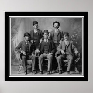 "Ft. Worth Five" Cassidy/Sundance Poster