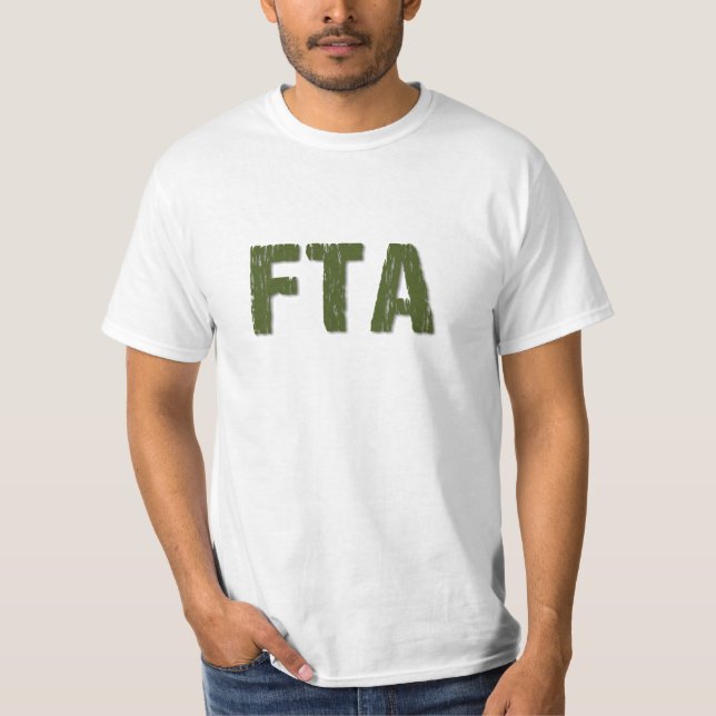 FTA Veteran T-Shirt (Front)