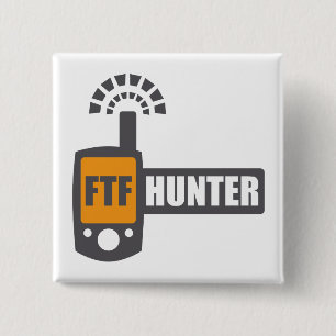 FTF Hunter 2 Inch Square Button