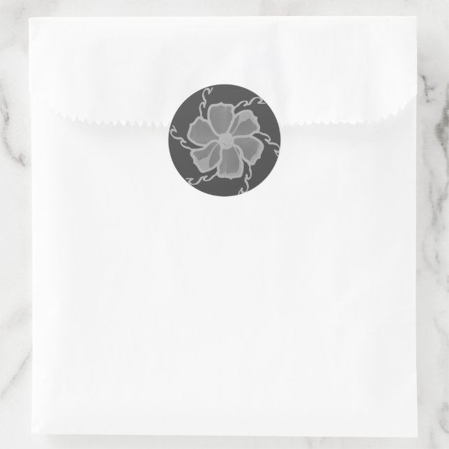 FTF Monochrome Stickers in Light Grayscale (Bag)