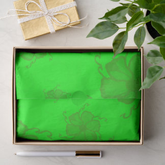 FTF Monochrome Tissue Paper in Green