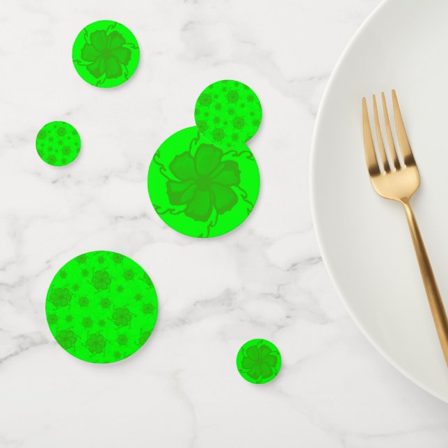 FTF Party Confetti in Green (Group)