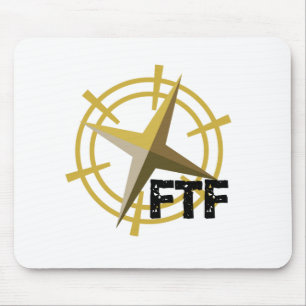 FTF with compass Mouse Pad