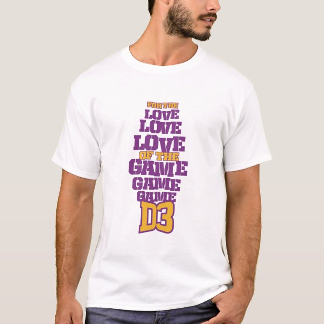 FTL (Purple & Gold) T-Shirt (Front)