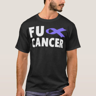 Fu Cancer T   Fu Esophageal Cancer Awareness Pullo T-Shirt