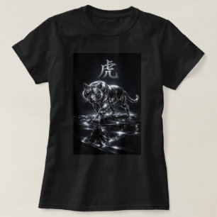 Fu Chinese Zodiac Year of the Tiger 0046461 T-Shirt