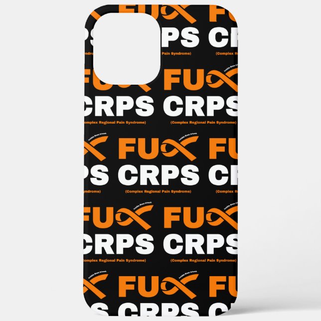FU CRPS  Case-Mate iPhone CASE (Back)
