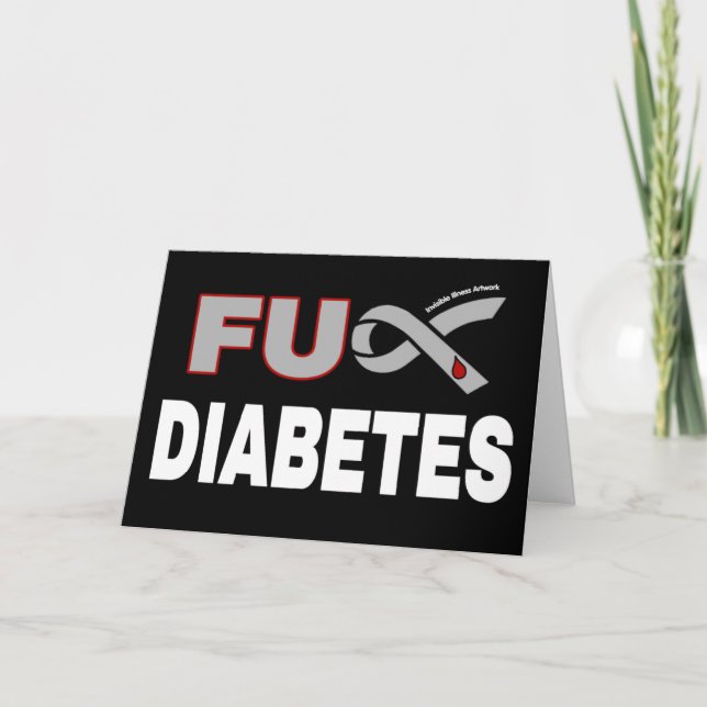 FU Diabetes Card (Front)