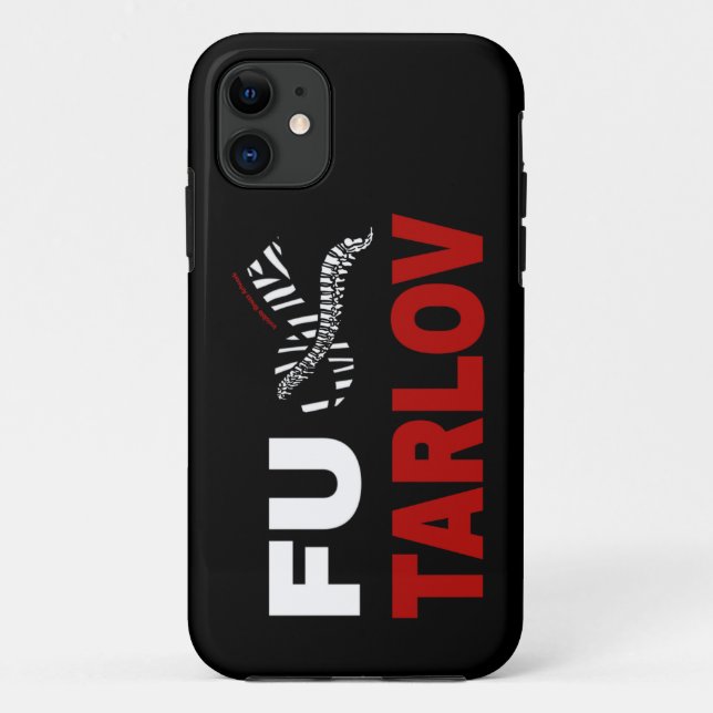 FU Tarlov Cyst Case-Mate iPhone Case (Back)
