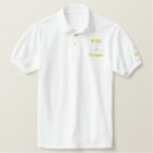 FU Wings on Golf Polo W/F-104 et indicatif d'appel