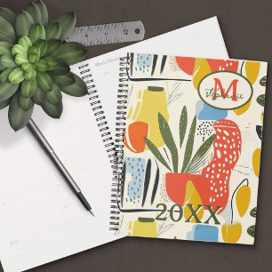Fuavism Style Vibrant Colors Garden Pot Planner