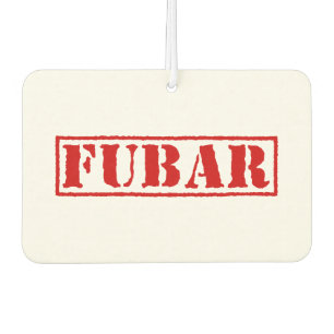 FUBAR AIR FRESHENER