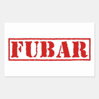 FUBAR STICKER