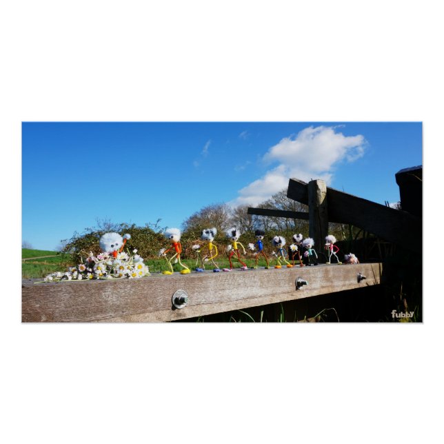 Fubby's journey to congratulations. poster (Front)