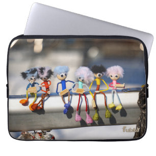 Fubby's on spiking in "Manhatten" poster. Laptop Sleeve