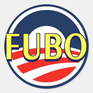 FUBO CLASSIC ROUND STICKER
