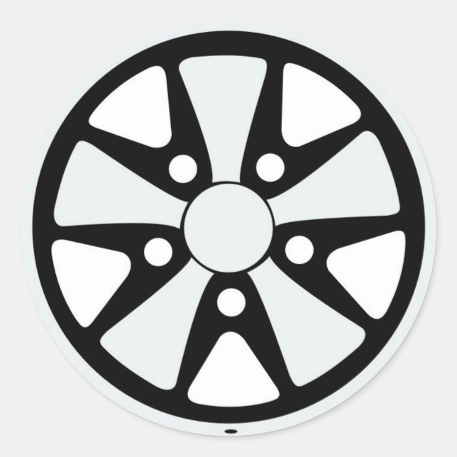 Fuchs 5 bolt sticker (Front)