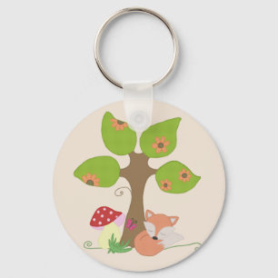 Fuchs unterm Baum  Keychain