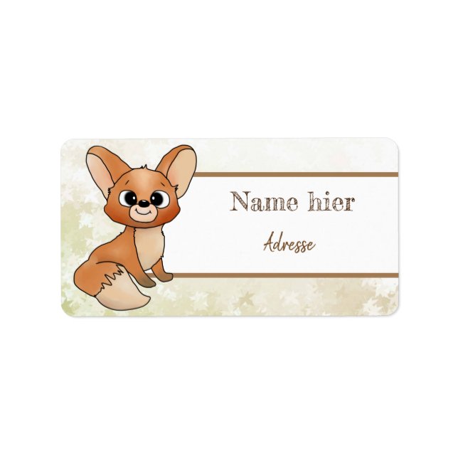 Füchschen Label (Front)