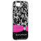 Fuchsi White Plus Any Colour Damask Printed Crysta