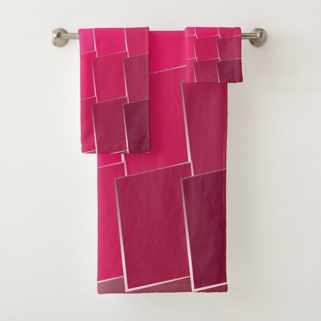 fuchsia 11 bath towel set (Insitu)