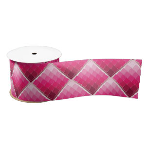 fuchsia 11 satin ribbon