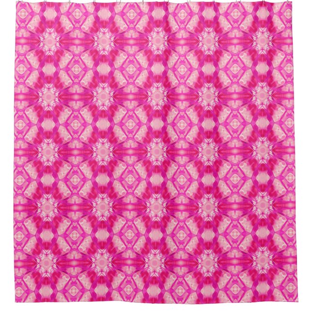 Fuchsia and Pastel Pink Tie Dye Pattern  (Front)
