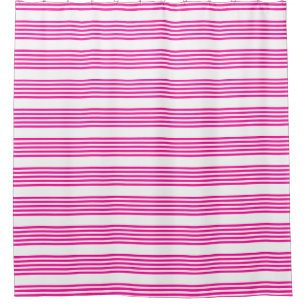 Fuchsia and white five stripes pattern