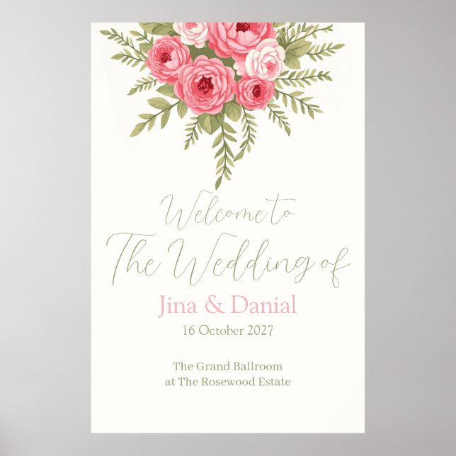 Fuchsia Dream Poster (Front)