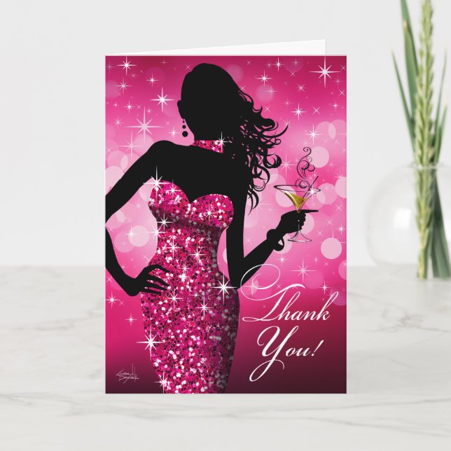 Fuchsia du Merci | de parties scintillantes de (Devant)