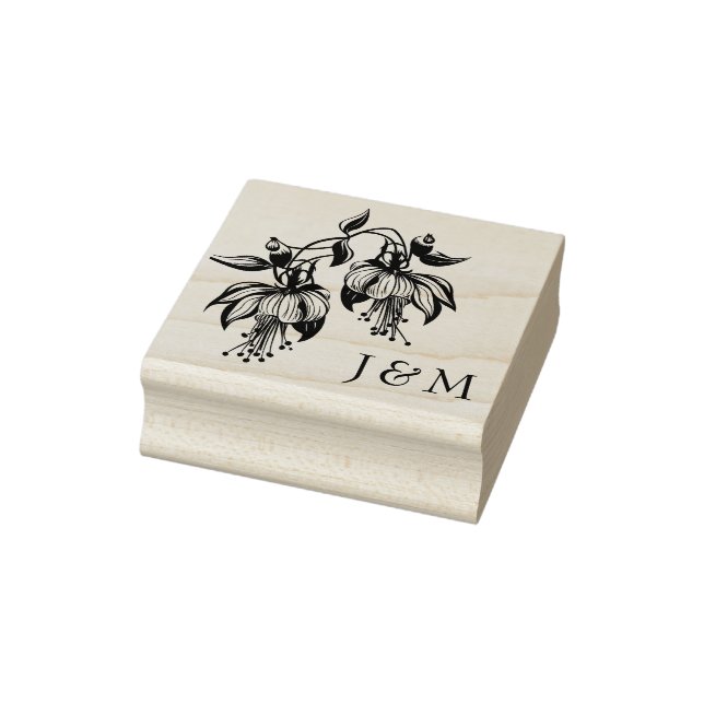 Fuchsia Enchantment Collection Rubber Stamp (Stamp)