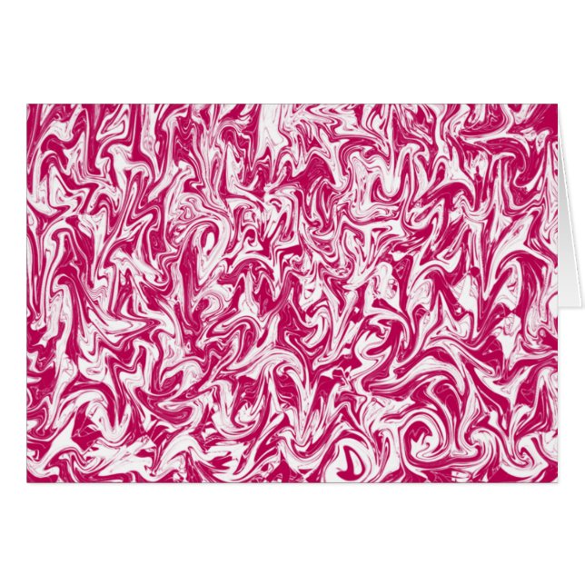 Fuchsia et White Swirl (Devant horizontal)