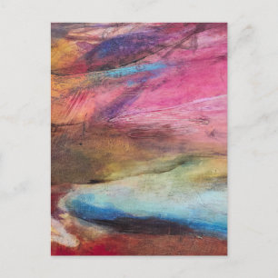 Fuchsia Expression Postcard