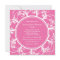 Fuchsia Fancy Floral Bridal Shower Invite