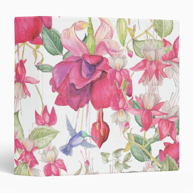 Fuchsia Fantasy Binder (Front/Spine)