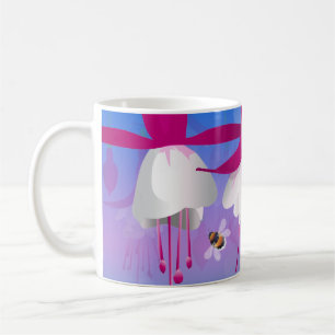 Fuchsia Flowers Coffee Mug