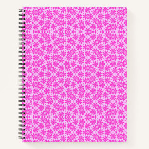 Fuchsia Flowers Notebook