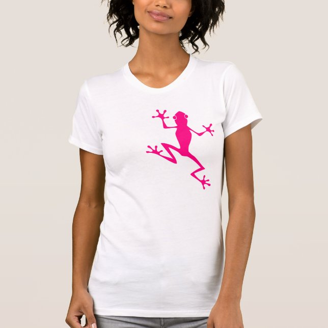 Fuchsia Frog T-Shirt (Front)