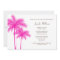 Fuchsia Pink Palm Tree Bridal Shower