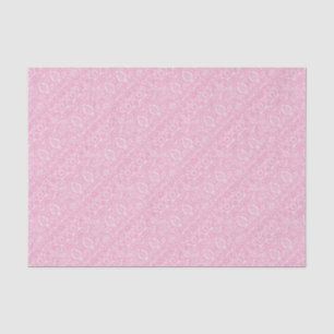 Fuchsia Pink Pineapple Victorian Vintage Damask Tissue Paper